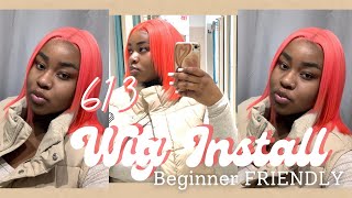 Step By Step T- Part Wig Install | Very Beginner Friendly