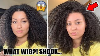 *New* The Most Natural 3B/3C Curly Hair Wig!!  Wingsbyhergivenhair