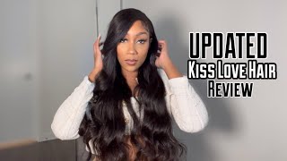 *Updated Kiss Love Hair Review | Thick 250% Density 32 Inch 13X6 Lace Frontal Wig