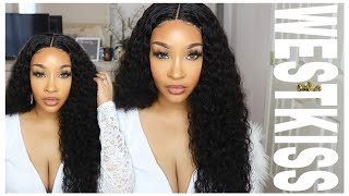 Bye, Frontals! Best Glueless Pre-Plucked Water Wave 6*6 Lace Closure Wig | West Kiss Hair