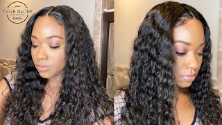 True Glory Hair Review | Brazilian Deep Wave Wig | Bundles & Closure