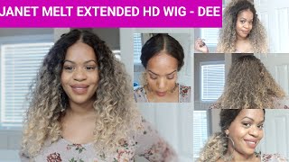 $38 Janet Melt Hd Wig- "Dee" | Beginner Friendly | Pre-Plucked Hairline | No Glue Needed