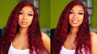 Bomb+Cheap Pre-Colored 99J Loose Deep Wave Wig- Ft Supernovahair