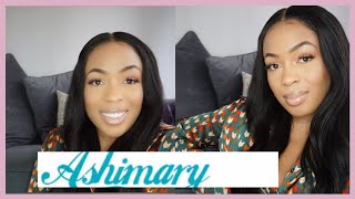 Best Affordable Straight Hair| 6X6 Lace  Closure Wig | 26 Inch Pre Plucked Wig |Ashimary Hair