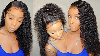 How To Style A Curly Wig & Make It Look Natural!! Ft.Eayonwigs.Com | Jerry Curly Unit