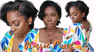 How To Style A Classic Pixie Cut For Beginners Affordable Hd Lace Curl & Style Install Myqualityhair
