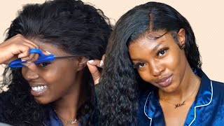 The *Best* Preplucked Invisible Lace Water Wave Wig! | Luvme Hair
