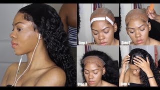 Flawless Frontal Install Using Wig Tape | Ft Recool Hair