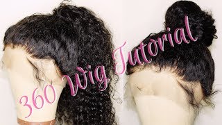 Making A 360 Lace Wig | Start To Finish | Rosabeauty Hair | Tyestylez