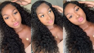 Best Affordable Brazilian Deep Wave Pre Plucked Lace Closure Wig(Aliexpress) Asteria Hair Review