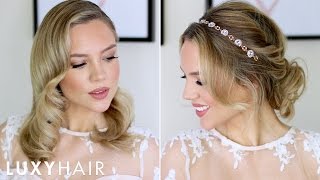Beautiful Prom & Wedding Hairstyles For Short/Medium Hair | Luxy Hair