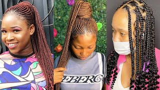 Latest Braids Hairstyles For 2022 Black Women: Best Amazing Hair Braiding Compilation Videos To Try