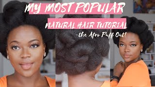 Recreating My Most Popular Natural Hair Style (2020)!
