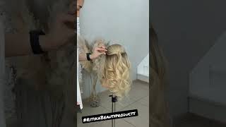Fabulous Partywear Hairstyle For Girls/ Easy Hairstyle For Long Hair #Short