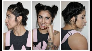 Easy Gym/Workout Hairstyles For Short Hair