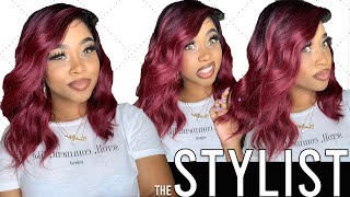 My Honest Feel The Stylist Human Hair Blend Hd Invisible Lace Front Wig 13X6 Kayla | Samsbeauty