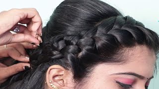 Quick And Easy Hairstyle For Holi | Holi Special Hairstyle | Easy Hairstyles | Juda Hairstyle 2022