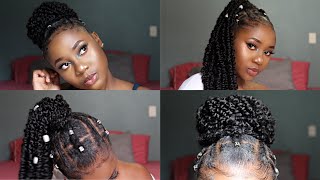 Passion Twist Ponytail!.... | Trending Hairstyle For 4C Hair | Natural Hair Tutorial | Terry Vassall