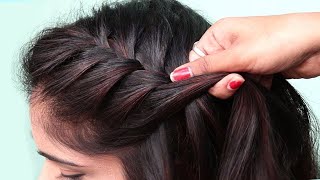 Best Hairstyle For Short Hair Girls || Very Easy Hairstyle Using Trick || Hairstyle For All Occasion