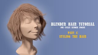 Blender Hair Styling Part 1