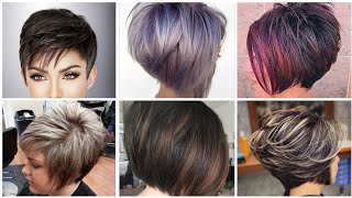 To Trending Stylish Hair Dye Colours Ideas+ Attractive Pixie Hair Styling #Hottestrendingvideoe