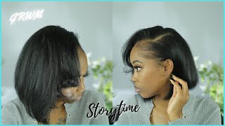 Storytime Grwm | Hair Stylist Tried Me!