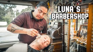 Relaxing Wet Shave & Hair Styling At Luna'S Barbershop | Carthage, Texas