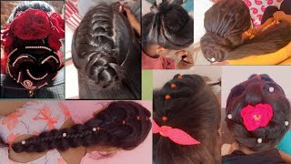 11 Unique Most Popular Girl Party Wear Hairstyle || 11 New Wedding And Party Wear Hairstyle