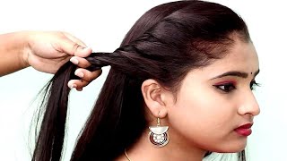 Most Popular Bridal Hairstyle For Kids | Long Hair Girls | Perfect School/College Girls Hairstyle