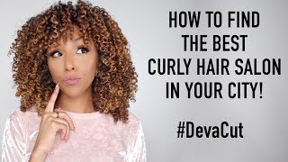 How To Find The Best Curly Hair Salon In Your City! #Devacut| Biancareneetoday