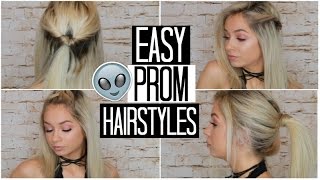 Easy Prom Hairstyles For Short Hair