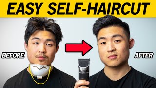 How To Cut Your Own Hair Step By Step - Simple Faded Undercut Self-Haircut Tutorial