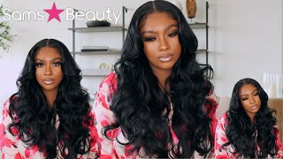 $39 The Stylist Bella Wig Review|Human Hair Blend|Human Hair Dupe|Samsbeauty|Syntheticwigseries