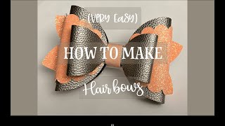 How To Make Hair Bows With Your Cricut Or Silhouette (Very Easy)