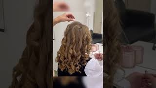 Natural Hair Curls With Flat Iron And Very Easy Waterfall