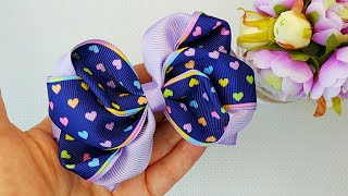How To Make Little Girl Hair Bows - How To Make Boutique Hair Bows - Hair Bow Tutorial  - #14