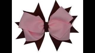 How To Add Ribbon Spikes To Hair Bows