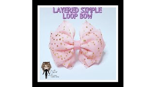 Simple Tulle Loop Bow, How To Make Hair Bows With Tulle, Tulle Hair Bow Tutorial Tulle Bow Tutorial