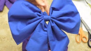 How To Sew Anime Cosplay/Christmas Style Bows