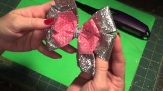 How To Make A Double Stack Pinwheel Hair Bow
