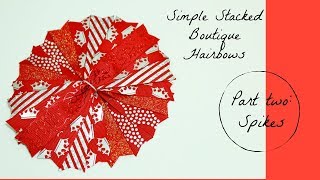 Hairbow Diy: How To Make Spikes For Hair Bows
