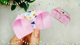 Simple But Very Beautiful Hair Bows - How To Make Hair Bows With Ribbon - Hair Bow Tutorial