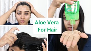 3 Ways To Use Aloe Vera Gel For Hair