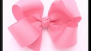 How To Make A Boutique Hair Bow (Updated Video/No Sewing)
