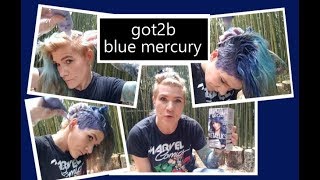 Schwarzkopf Got2B Metallic Blue Mercury Hair Dye Review!! Bonus: Running Out Of Dye Quick Fix!!