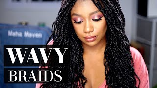 How To Get Wavy Box Braids - Maintenance, Tips, And Tricks