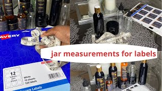 How To Take Correct Label Measurements For Products Containers | Running Hair Care Business