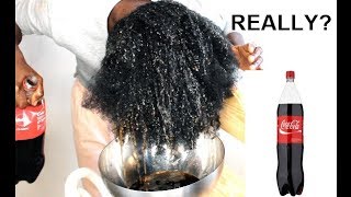 If You Wash Your Natural Hair With Coca-Cola This Will Happen