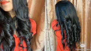 How To Curl Hair With Straightener Malayalam