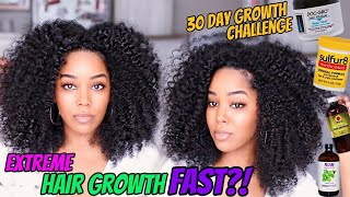Extreme Hair Growth Quick & Fast? | Using Sulfur 8 & Doo Gro Mixture | Melissa Denise